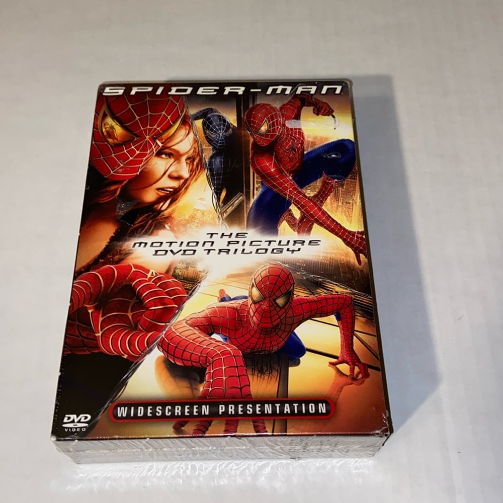 Marvel Columbia Pictures Spider-Man The Motion Picture Trilogy DVD Widescreen